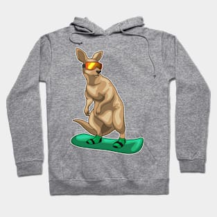 Kangaroo Snowboard Winter sports Hoodie